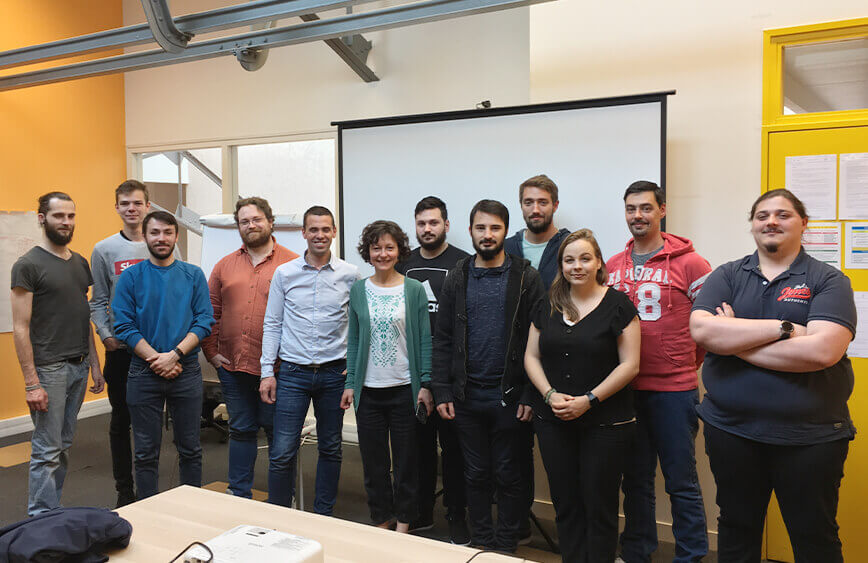 SASP Industrie avec les apprenants en formation Havre