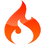 Code igniter logo orange formation