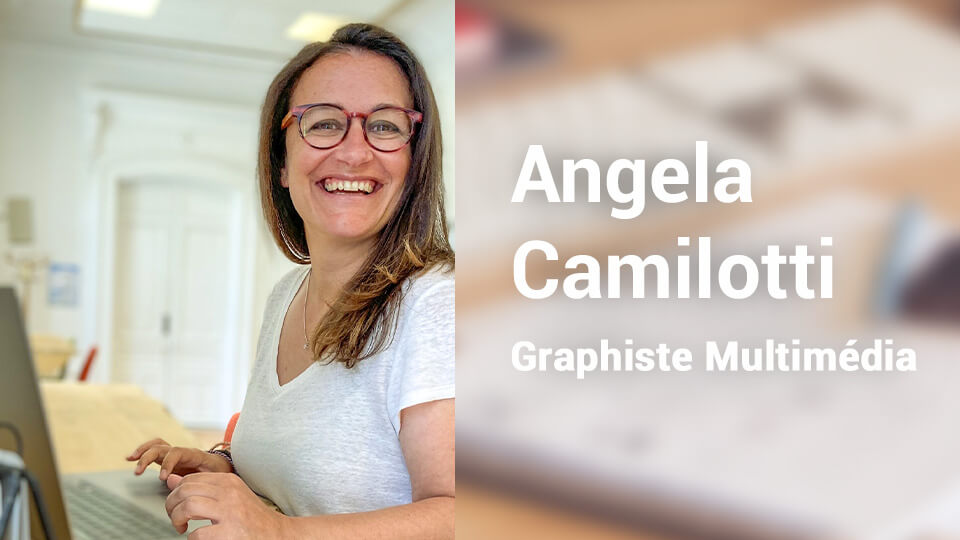 Angela Camilotti Graphiste Multimédia en freelance