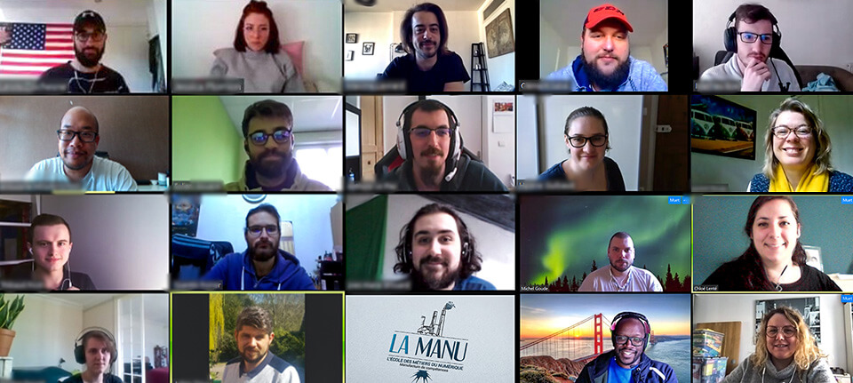 Formation en ligne de développeur web et webdesigner
