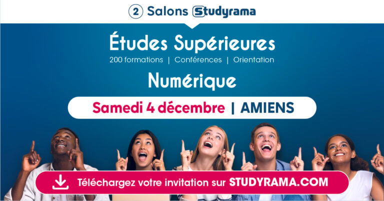 Salon Studyrama Etudes supérieures et formations du Numérique à Amiens
