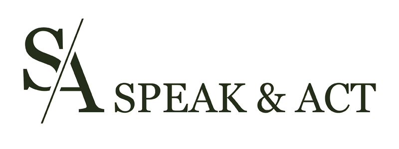Logo Speak & Act - Classement écoles et entreprises