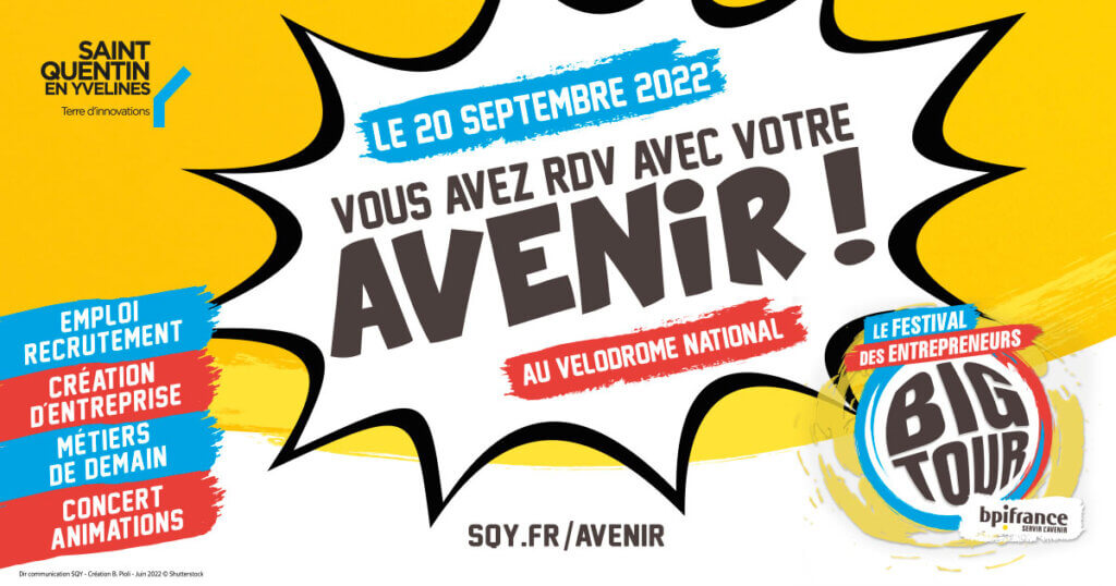 Festival Big Tour le 20 septembre à Saint-Quentin-en-Yvelines