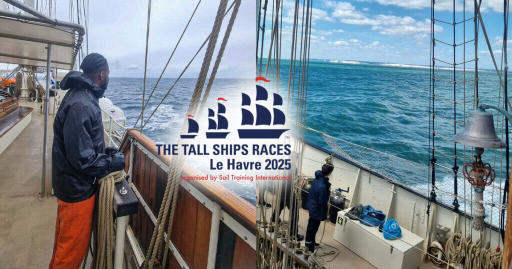 Étudiants participent à la Tall Ships Race au Havre - Les grandes voiles