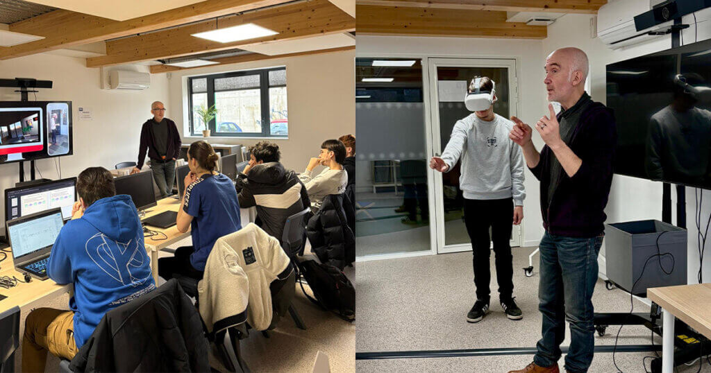 Expérience en réalité virtuelle et réalité augmentée pour les étudiants de Chartres