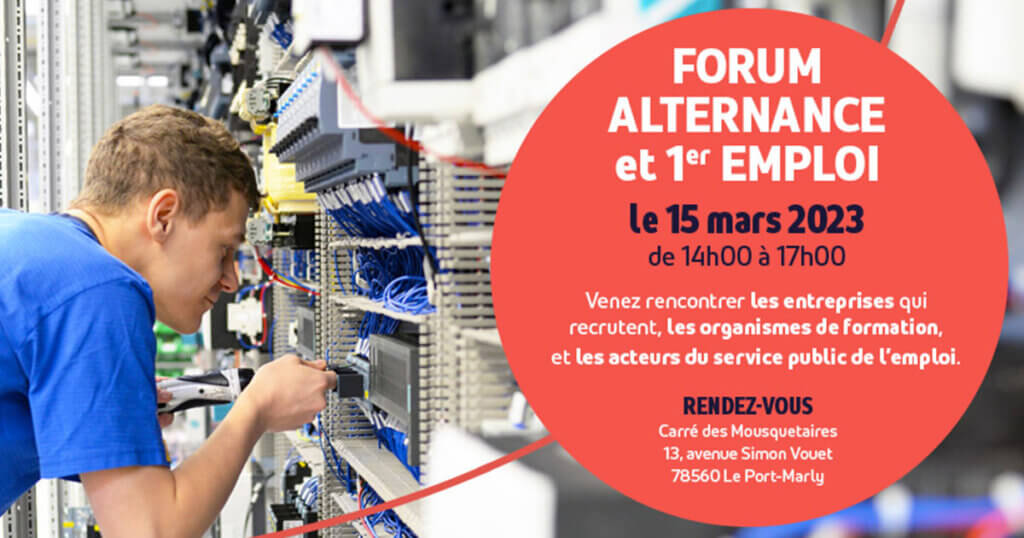 Forum alternance et premier emploi à Port-Marly en Yvelines