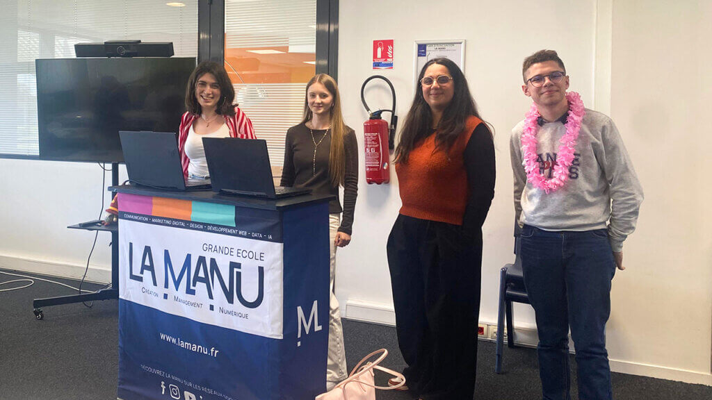 Hackathon sur l'accessibilité à l'école La Manu de Compiègne