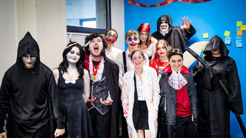 Les étudiants de La Manu fêtent Halloween sur les campus